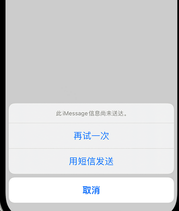 七星关apple维修iPhone上无法正常发送iMessage信息