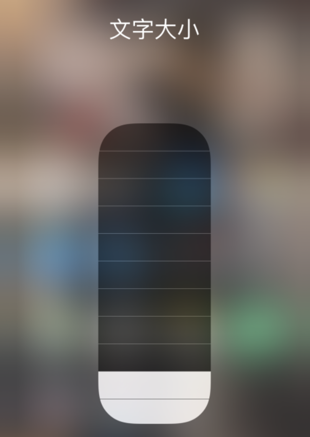 七星关苹果手机维修分享小技巧：在 iPhone 控制中心快速调节字体大小 