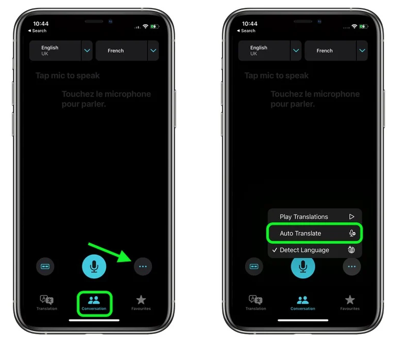 七星关苹果手机维修分享iOS 15 “翻译” App 新改进 