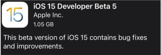 七星关苹果手机维修分享如何升级到iOS15.0 beta5 